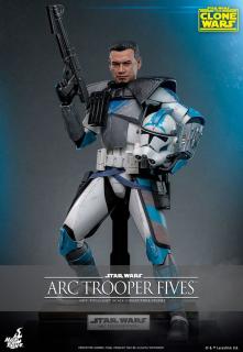 Star Wars: The Clone Wars Action Figure 1/6 Arc Trooper Fives