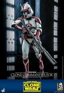 Star Wars: The Clone Wars figurka Clone Commander Fox (Hot Toys)