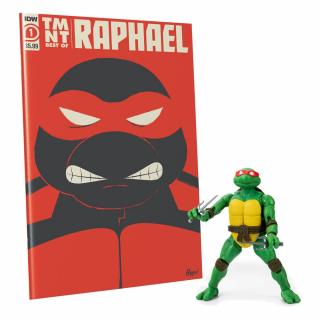Teenage Mutant Ninja Turtles BST AXN figurka a komiks Raphael Exclusive
