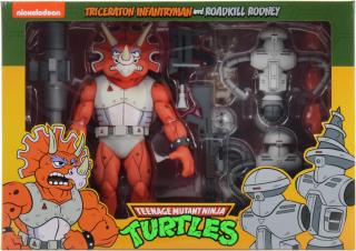 Teenage Mutant Ninja Turtles Triceraton Infantryman & Roadkill Rodney