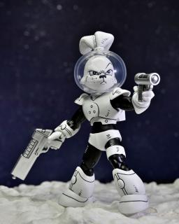 Usagi Yojimbo figurka Space Usagi Yojimbo Black & White Figure