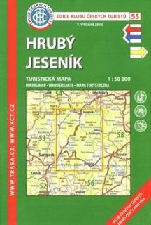 Hrubý Jeseník. Turistická mapa 1:50.000 (Edice Klubu českých turistů, č. 55)