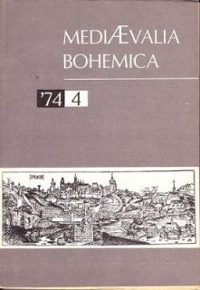 Mediaevalia Bohemica 4, 1974