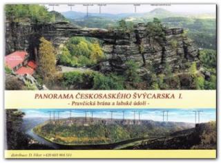 Panorama České Švýcarska I. Pravčická brána a labské údolí (Daniel Fiker)