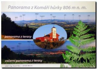 Panorama z Komáří Hůrky 806 m n.m. (Daniel Fiker)