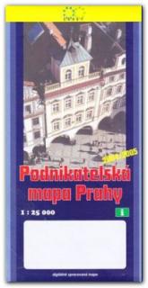Podnikatelská mapa Prahy 1:25.000