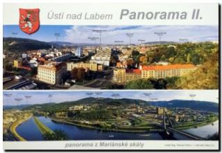 Ústí nad Labem. Panorama II. z Mariánské skály (Daniel Fiker)
