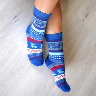 Ponožky Wapiti atlantik Velikost: 39-42