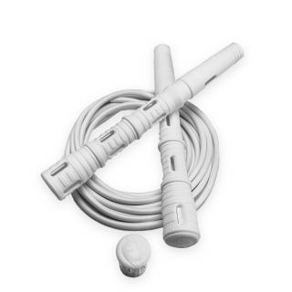 Katana Rope Basic s PVC lankem Průměr lanka: 4mm (ženy, děti), Barva lanka: Bílá, Barva rukojeti: Bílá
