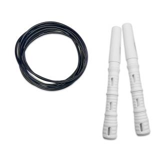 Katana Rope Basic s PVC lankem Průměr lanka: 4mm (ženy, děti), Barva lanka: Černá, Barva rukojeti: Bílá