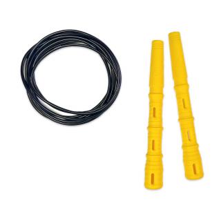 Katana Rope Basic s PVC lankem Průměr lanka: 4mm (ženy, děti), Barva lanka: Černá, Barva rukojeti: Žlutá