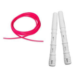 Katana Rope Basic s PVC lankem Průměr lanka: 4mm (ženy, děti), Barva lanka: Růžová, Barva rukojeti: Bílá