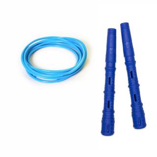 Katana Rope Basic s PVC lankem Průměr lanka: 4mm (ženy, děti), Barva lanka: Světle modrá, Barva rukojeti: Modrá