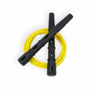 Katana Rope Basic s PVC lankem Průměr lanka: 4mm (ženy, děti), Barva lanka: Žlutá, Barva rukojeti: Černá