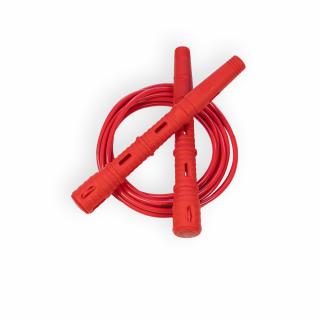 Katana Rope Basic s PVC lankem Průměr lanka: 5mm (muži), Barva lanka: Červená, Barva rukojeti: Červená