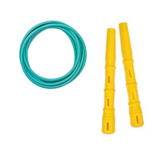 Katana Rope Basic s PVC lankem Průměr lanka: 5mm (muži), Barva lanka: Mint, Barva rukojeti: Žlutá