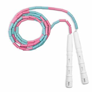 Korálkové Katana Rope Barva rukojeti: Bílá, Barva korálků: Růžová-mint