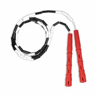 Korálkové Katana Rope Barva rukojeti: Červená, Barva korálků: Bílo/černá