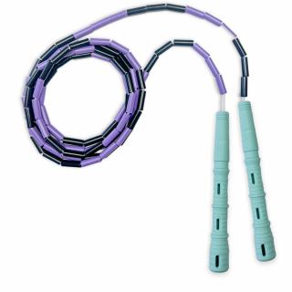 Korálkové Katana Rope Barva rukojeti: Mint, Barva korálků: Fialovo-černá