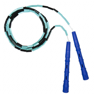 Korálkové Katana Rope Barva rukojeti: Modrá, Barva korálků: Černá/mint