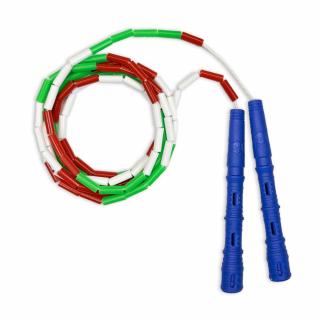 Korálkové Katana Rope Barva rukojeti: Modrá, Barva korálků: Zeleno/bílo/červená
