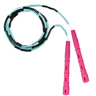 Korálkové Katana Rope Barva rukojeti: Růžová, Barva korálků: Černá/mint