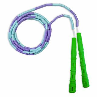 Korálkové Katana Rope Barva rukojeti: Zelená, Barva korálků: Fialová-mint