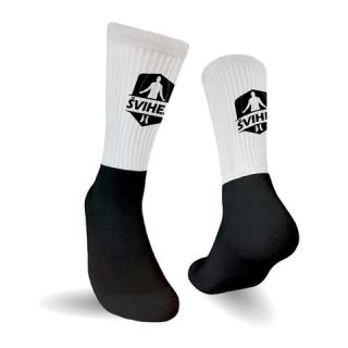 Ponožky Švihej Barva: Bílo/černá, Velikost: S