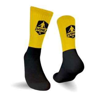 Ponožky Švihej Barva: Žluto/černá, Velikost: XL