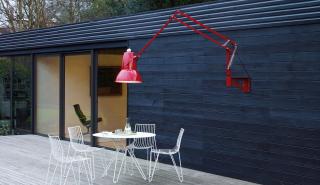 Nástěnná venkovní lampa Giant 1227 Outdoor Karmin Red (Anglepoise)