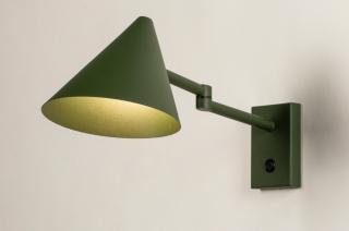 Nástěnné designové svítidlo Florentia Green (LMD)