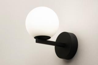 Nástěnné svítidlo do koupelny Ritz Black IP44 (LMD)