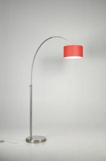 Stojací designová oblouková lampa Redbow (LMD)