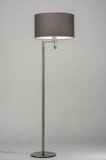 Stojací designová šedá lampa La Scale Grey (LMD)