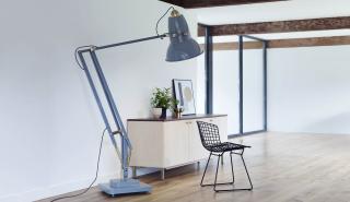 Stojací lampa Giant 1227 Messing Stau Blue (Anglepoise)