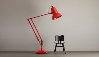 Stojací lampa Giant 1227 Signal Red (Anglepoise)