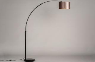 Stojací oblouková lampa Felt Taupe and Cooper Big (LMD)