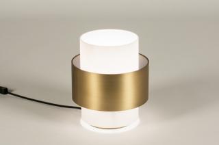 Stolní designová lampa Onyx Gold  (LMD)