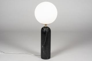 Stolní lampa Decastello Marmor Black (LMD)