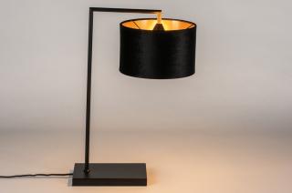 Stolní lampa Pallas Black and Gold (LMD)