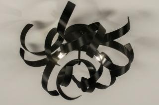Stropní designové svítidlo Artek Curl 30 Black (LMD)