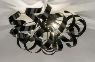 Stropní designové svítidlo Artek Curl Black 45 (LMD)