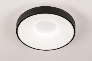 Stropní kulaté LED svítidlo Toronto Black 29 (LMD)