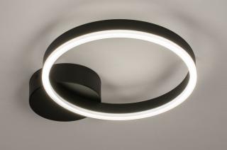 Stropní LED svítidlo Omega 40 Black (LMD)