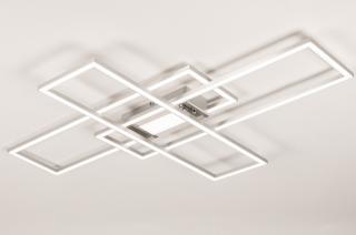 Stropní stmívatelné LED svítidlo Contura Silver (LMD)