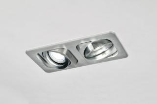 Zápustné designové dvojité svítidlo z hliníku (LMD)
