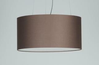 Závěsné designové hnědé svítidlo Baja Brown Taupe  (LMD)