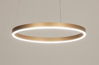 Závěsné designové LED svítidlo nad stůl Opus Gold 39 (LMD)