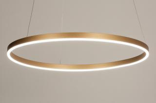 Závěsné designové LED svítidlo nad stůl Opus Gold 59 (LMD)