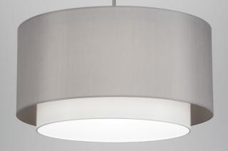 Závěsné designové šedé svítidlo Giovanni Yersey (LMD)